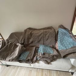 Love Sac Covers  And Cushions Only -pre -owned, Negotiable 