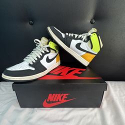 Air Jordan 1 Retro High OG white/black-Volt 