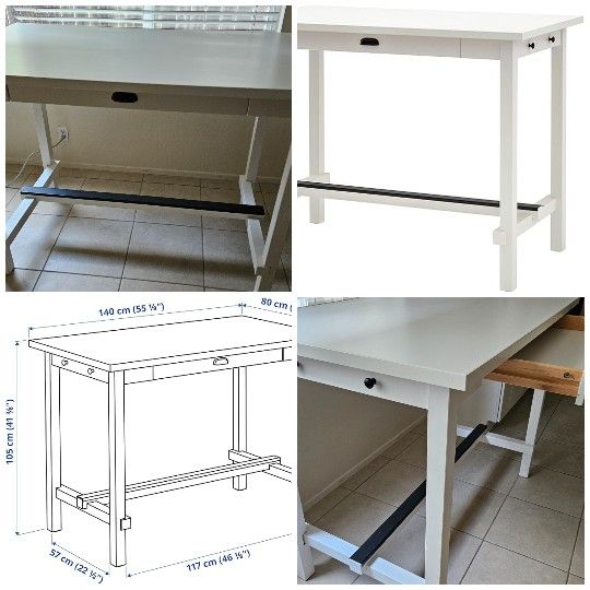 Nordviken Dining Table With Storage Drawer by IKEA