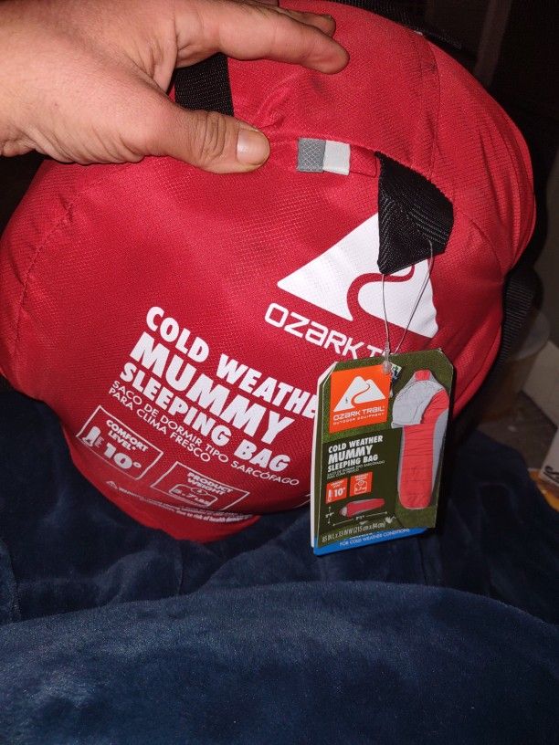 Cold Weather Mummy Sleeping Bag
