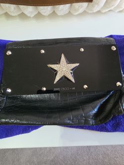 Jimmy Choo for H&M Black Clutch Bag