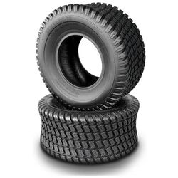 22x11x10 Lawn Mower Tires - 22x11.00-10 Tires for Turf Riding Lawn Mower and Garden Tractor, 4PR Tubeless, 1480lbs Capacity, Set of 2