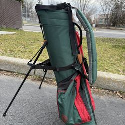 Sun Mountain Eclipse Golf Stand Bag Green Red