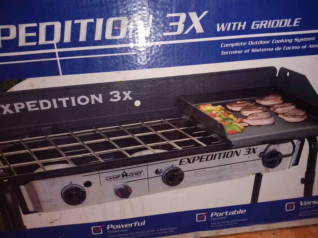 Camp Chef Expedition 3x With Grill