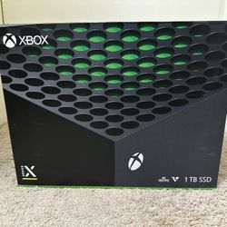 Xbox Series X (brand new and sealed)