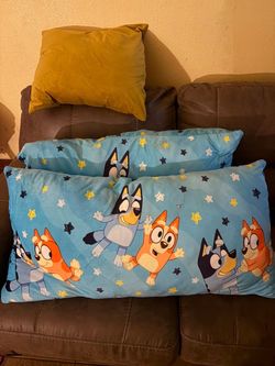 Bluey pillows