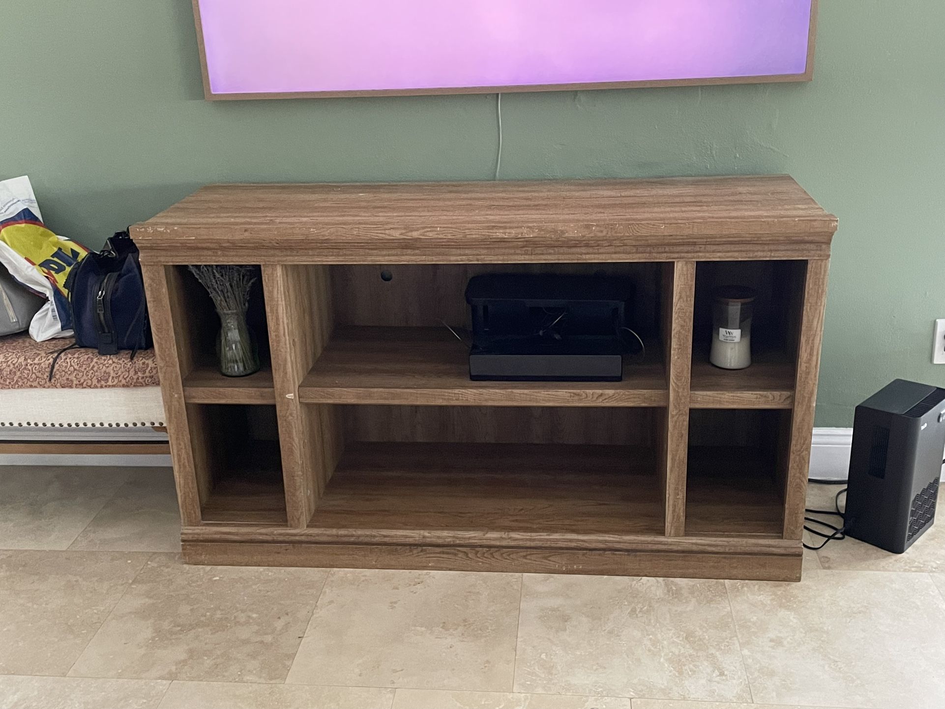 TV Stand and book shelf