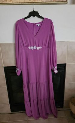 Long sleeve dress L Size
