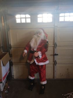 5 foot tall talking Santa