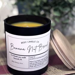 Banana Nut Bread Soy Candle