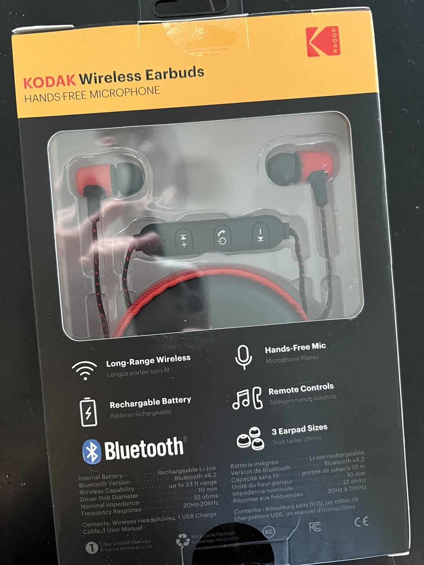 Kodak Wireless Earbuds