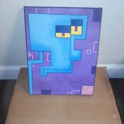 Handmade Squidward Painting