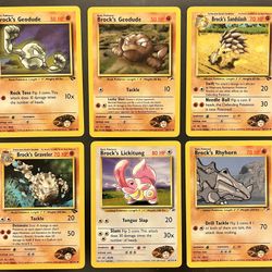 17 Vintage Gym Heroes/Challenge Pokemon Cards in Excellent Condition