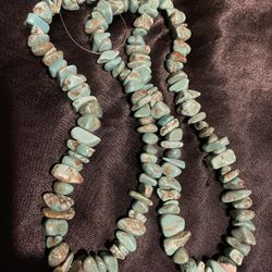 Turquoise Strands For Necklaces