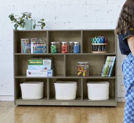 ECR 4Kids 8 Compartment Mobile Storage Cabinet