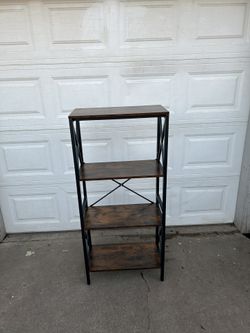 Kitchen Shelving Unit, Freestanding Ladder Shelf with 4 Open Shelves, for Kitchen, Office, Stable Steel Frame 🔥🔥🔥‼️‼️