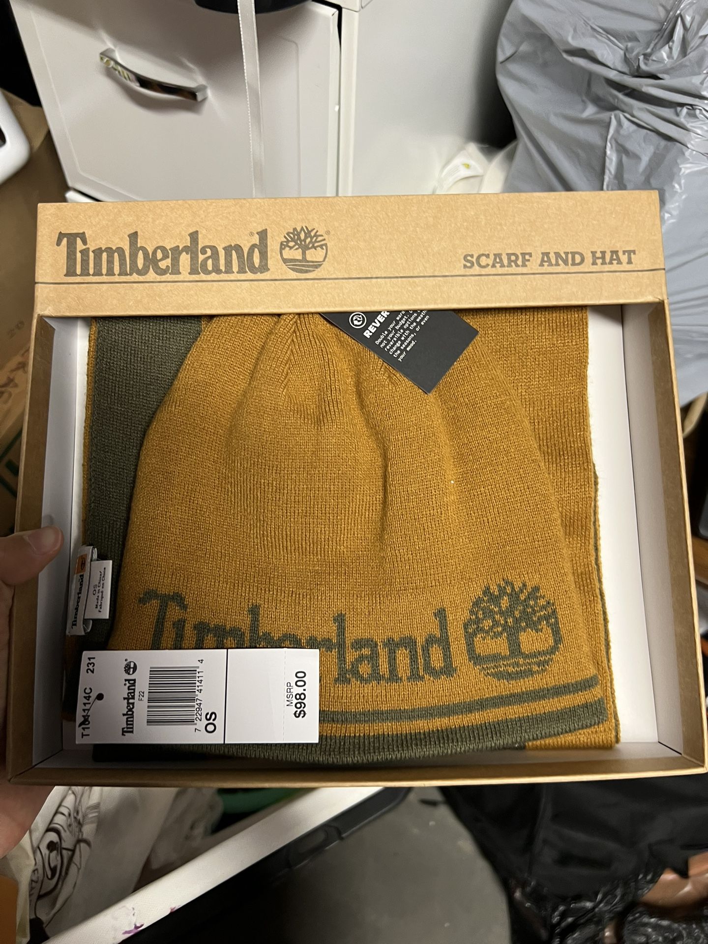 Timberland 2x and Michael Kors Scarf And Hat