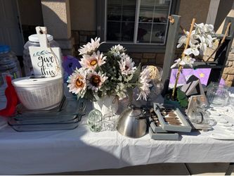 Various household items