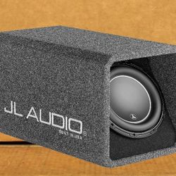JL Audio W6 Series 10" Dual Voice Coil Subwoofer 1000 Watts Ported Box HO110-W6v3 🚨 Payment Options Available 🚨 No Credit Needed 🚨