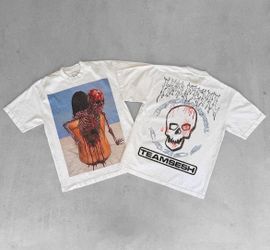 Half evil tee