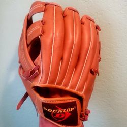 Dunlap Leather BASEBALL Glove..fits On Right Hand..like New!..