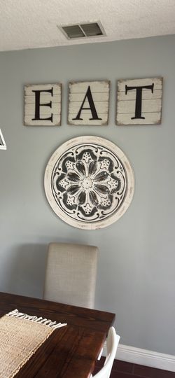 Farmhouse Wall Decor Includes Letters