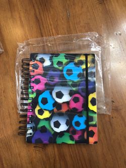 3D Soccer Notebook x 2