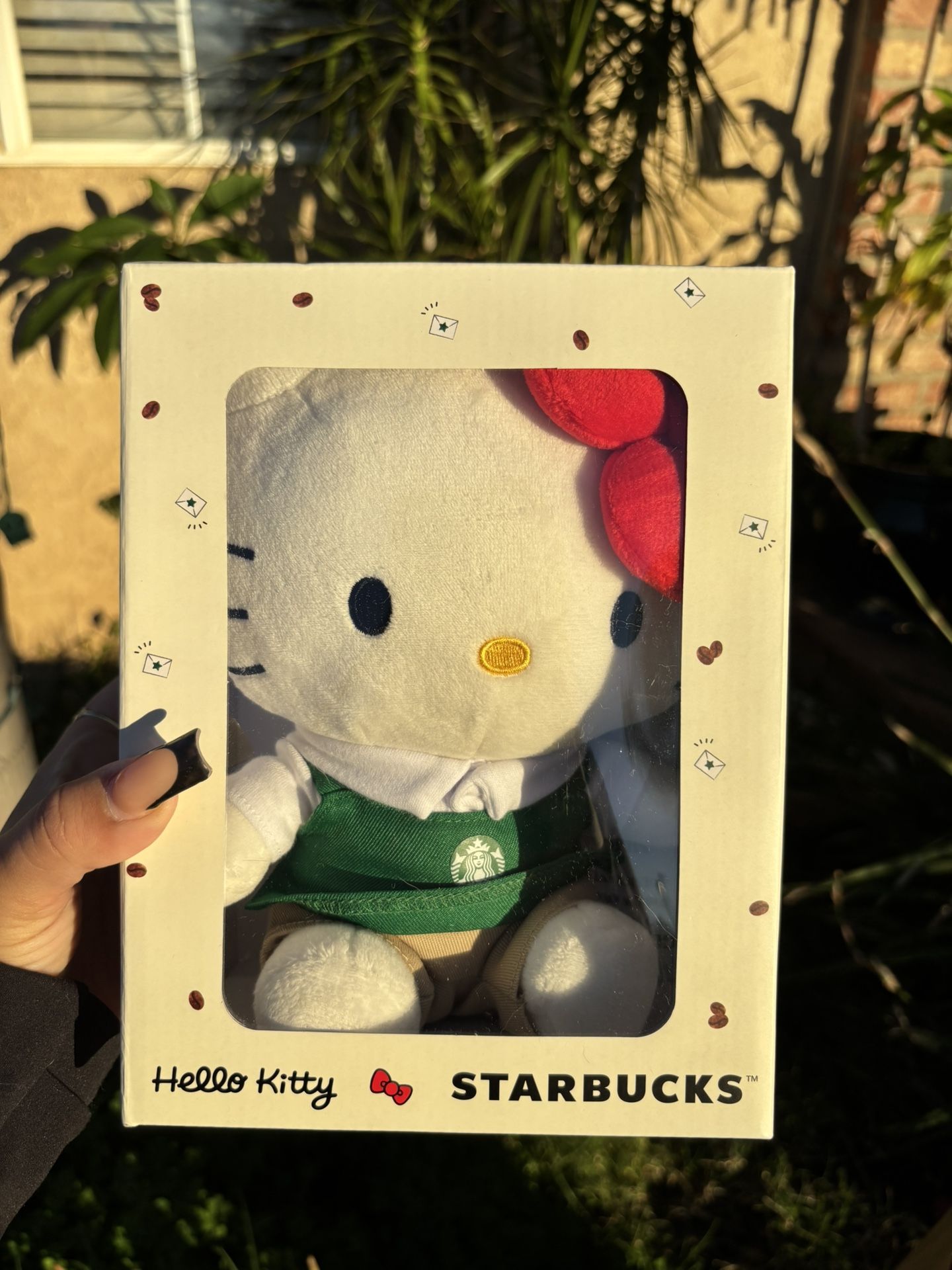 Hello kitty Starbucks Plushy