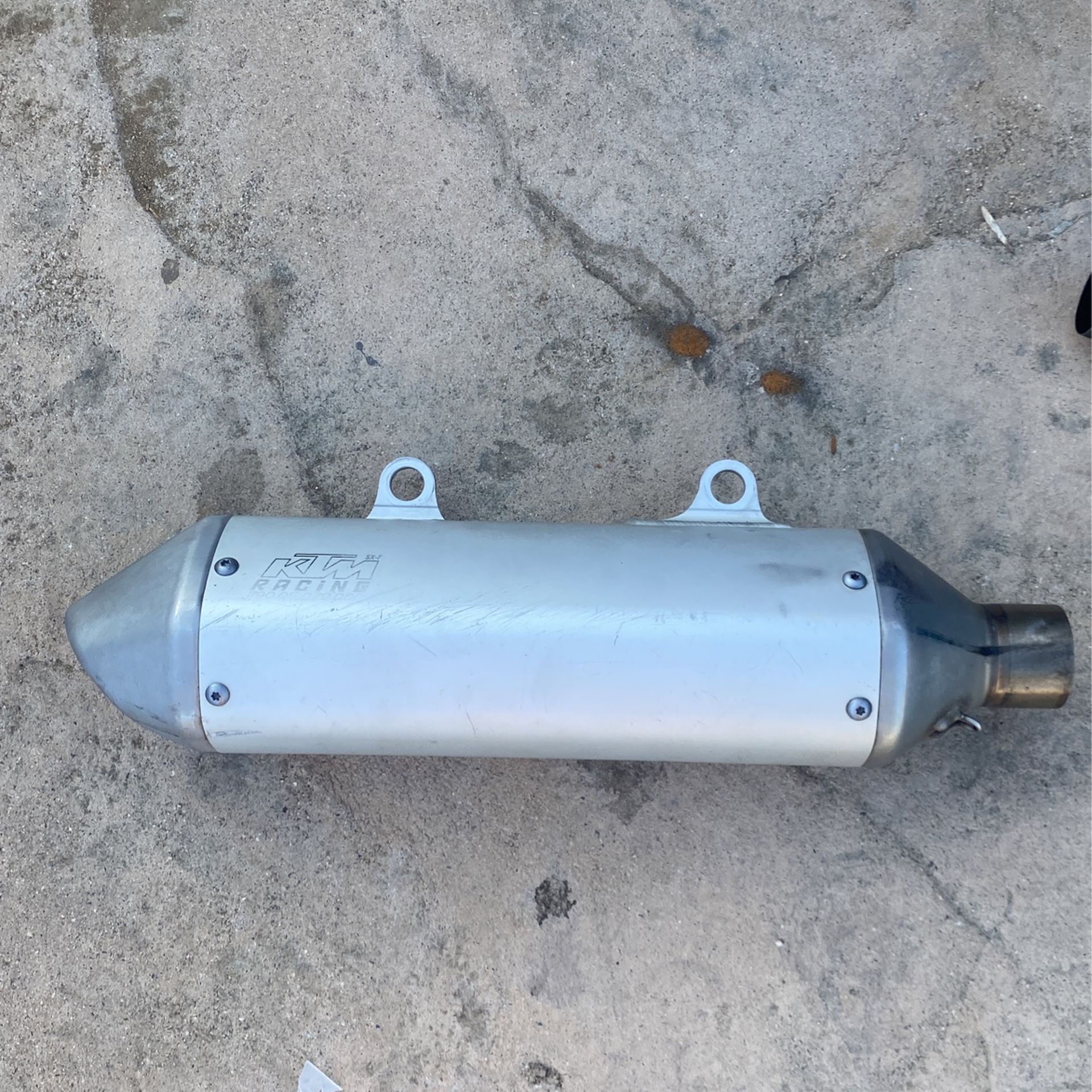 Ktm Sxf Stock Exhaust  2018