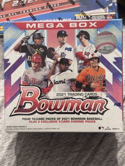 Bowman 2021 Mega Box MLB 