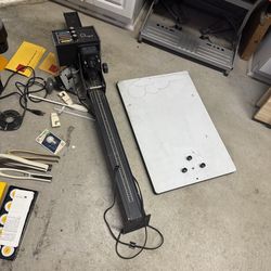 Dark room photography vintage equipment