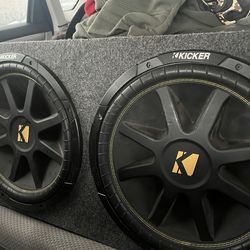 2 15in Speakers