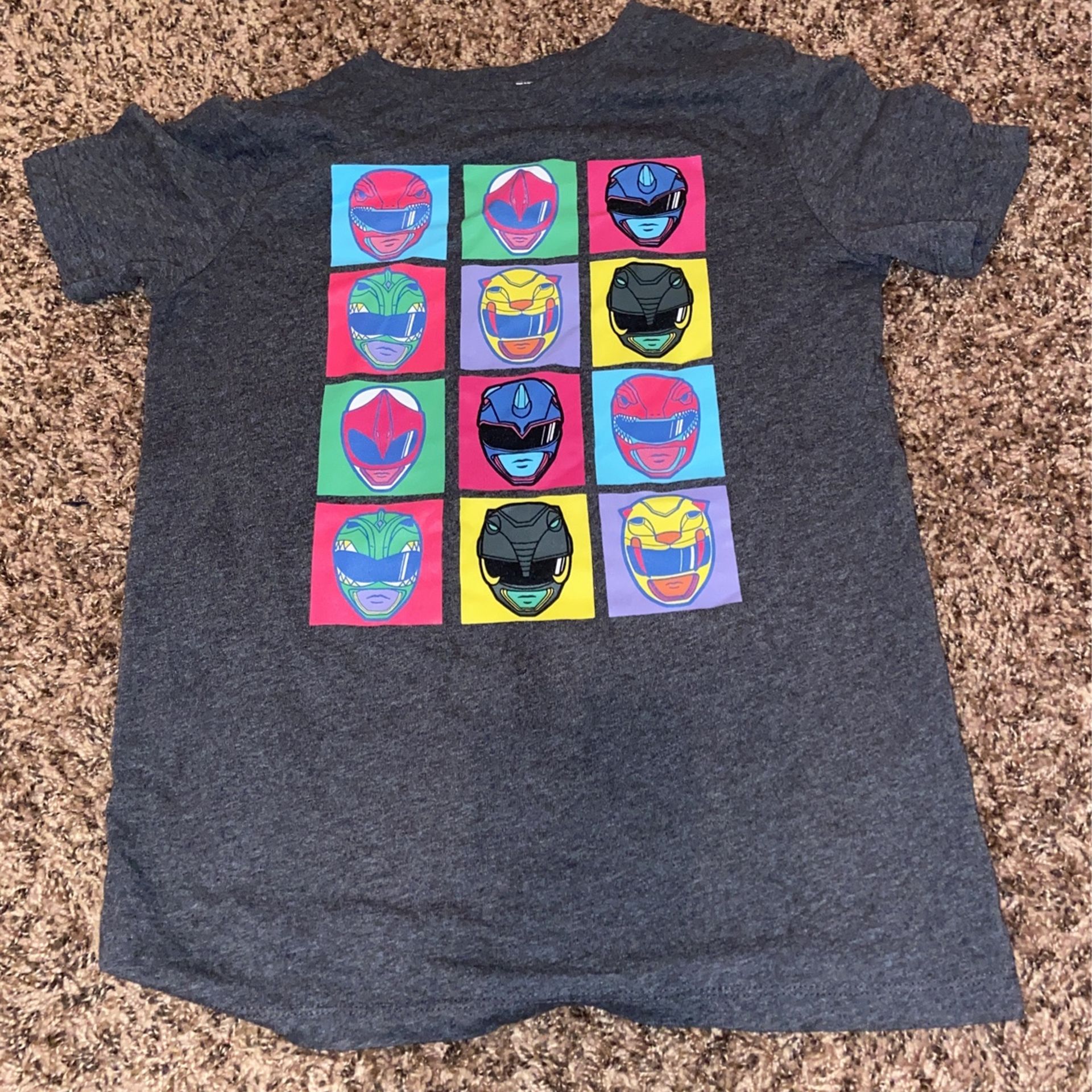 Boys Power Rangers Tee Large 10/12