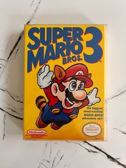 Super Mario Bros 3 Nintendo - Complete In Box - With Extras!