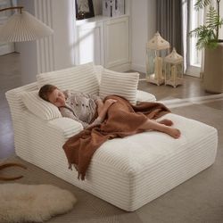 Comfy 51inch Chaise Lounge Chair