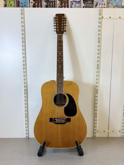 Vintage Takamine 12-String Acoustic Guitar EF-400S