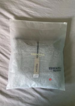 Grey Essentials Fear Of God Hoodie(READ DESCRIPTION)