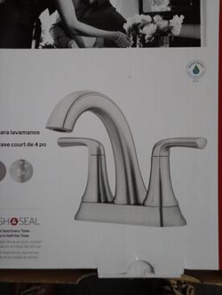 PFISTER LADERA, BATHROOM FAUCET AND PUSH & SEAL DRAIN