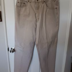 Vintage Saugatuck Beige Jeans 38x32