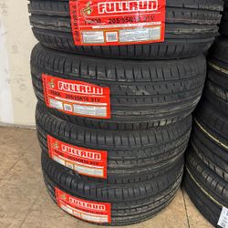 205/55/16 F7fullrun Tires Installed And Balanced / Instaladas Y Balanceadas