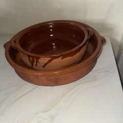 cazuelas de barro