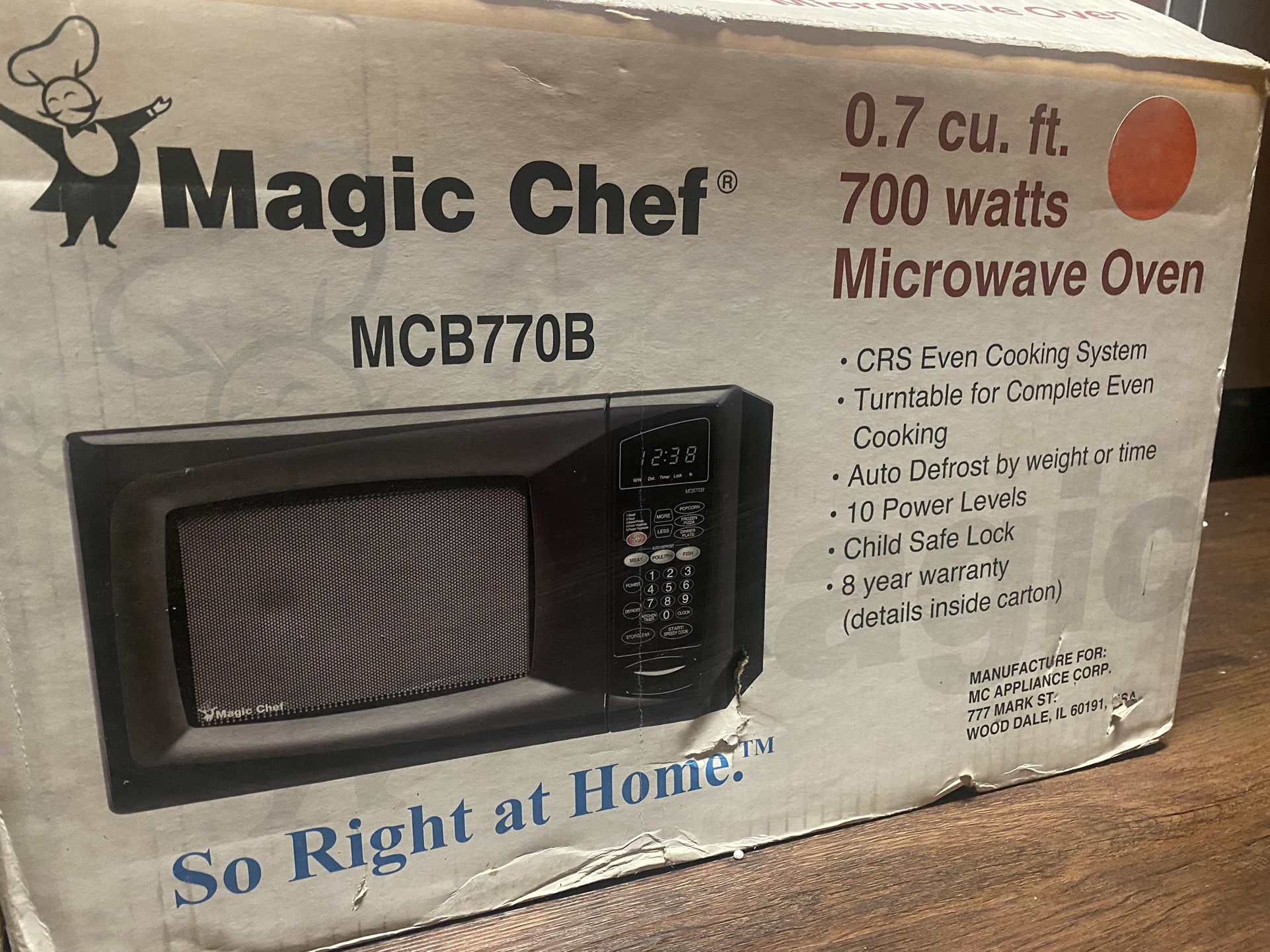 Magic Chef Microwave
