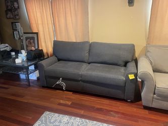 Grey Sleeper Sofa Full