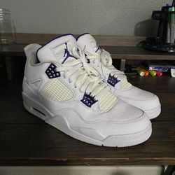 Jordan 4 Purple Matalic