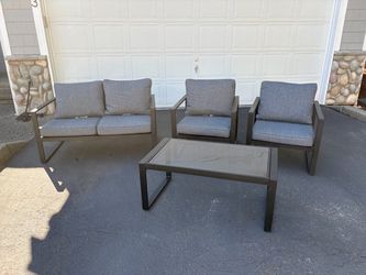 Outdoor Patio Set with Cushions
