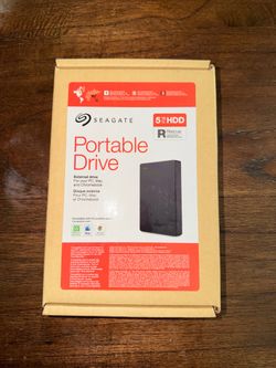 NEW/SEALED Seagate Portable 2TB External Hard Drive HDD