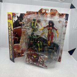 Marvel Select: Spider-Woman Action Figure New (Box is damaged)