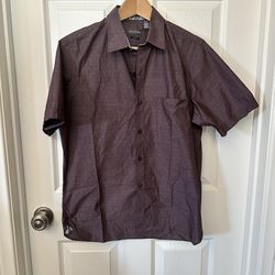 Van Heusen burgundy shirt