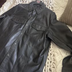Leather Riding Shirt/jacket 