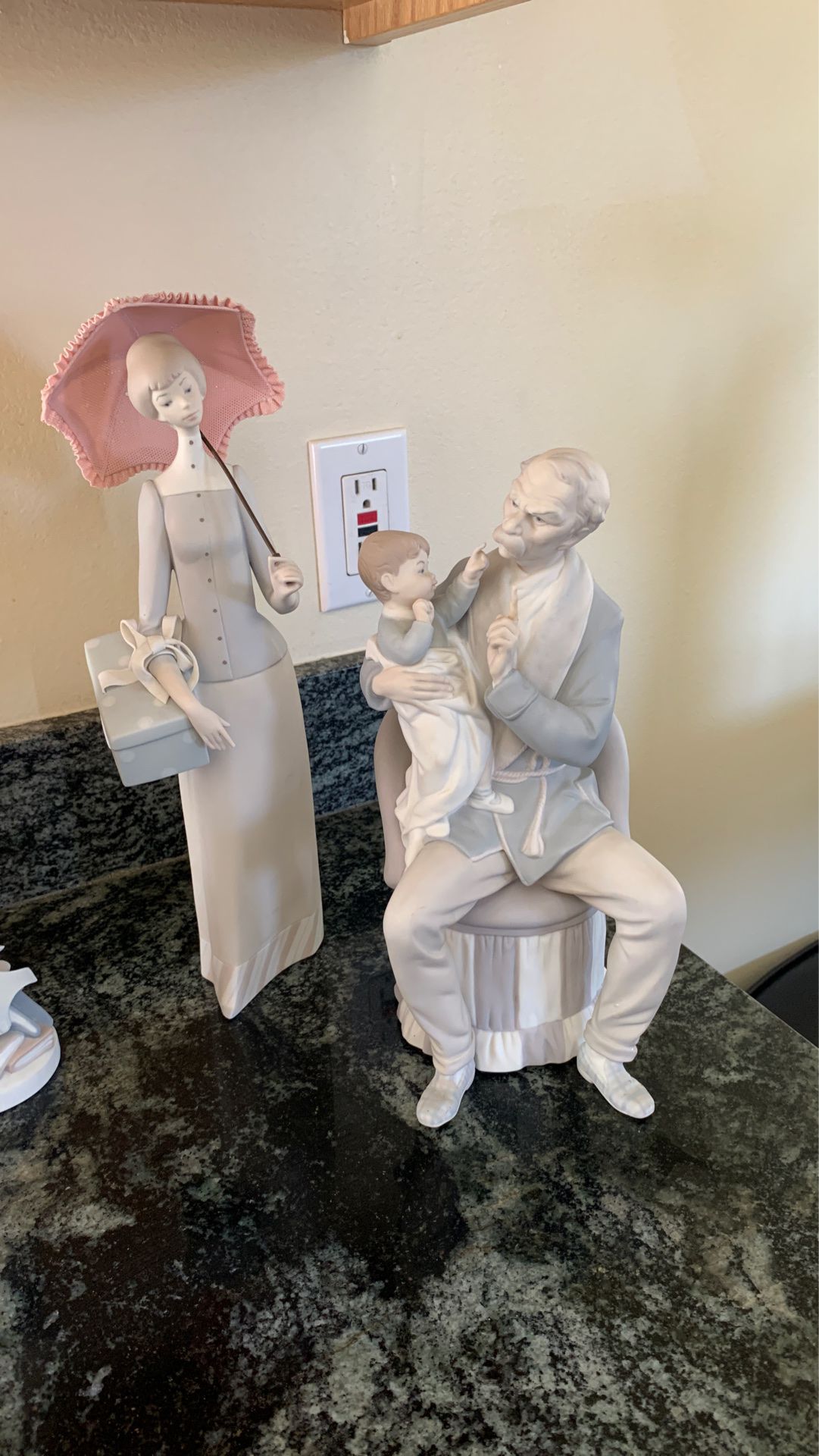 Hummel/lladro/and other high collectible big figurine.